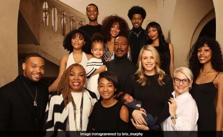 Paulette McNeely's ex-boyfriend, Eddie Murphy and her son, Eric Murphy with other children of Murphy and his current partner-turned fiancee, Paige Butcher. What does Paulette's son do for a living?